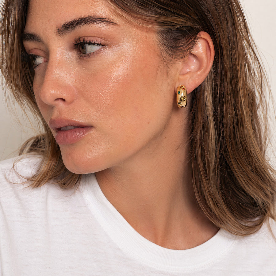 Boucle d'oreille Monaco