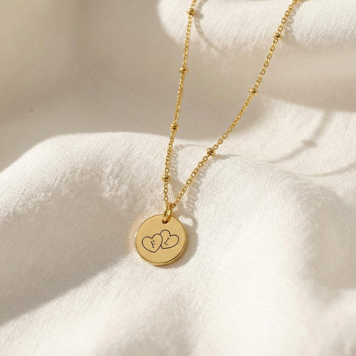 Collier Luna — Médaille 15 mm