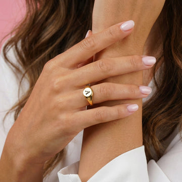 Bague Alba — Initiale