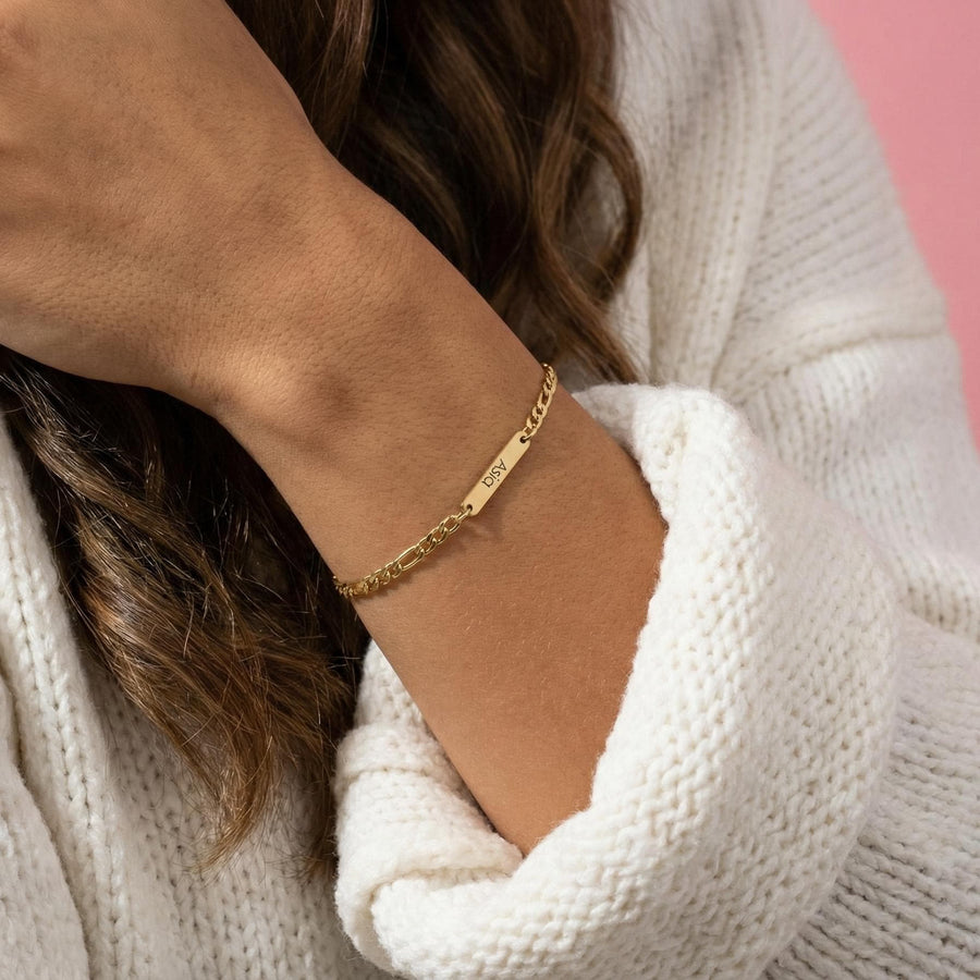 Bracelet Poppy — Maille Figaro